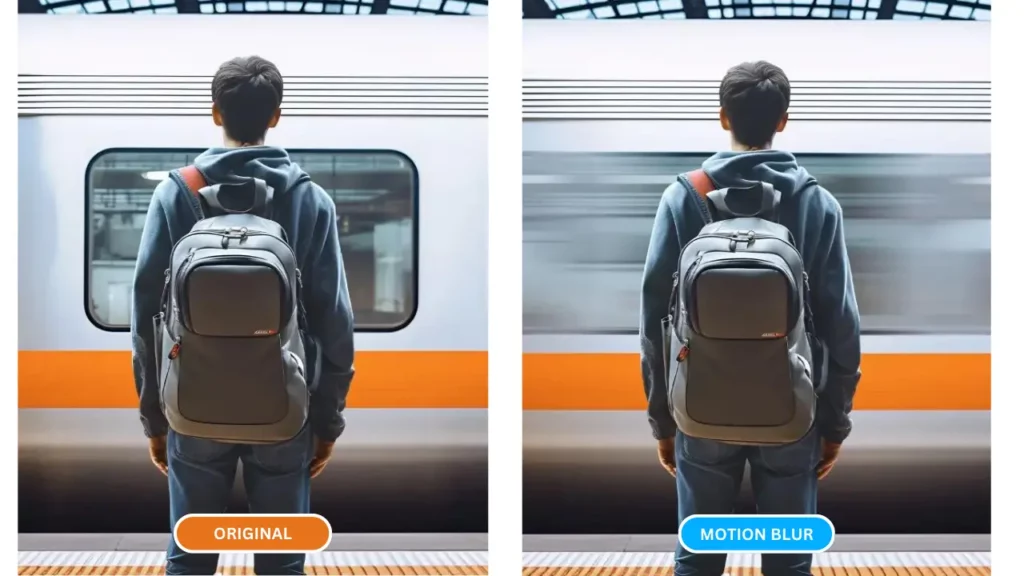 homme regardant un train