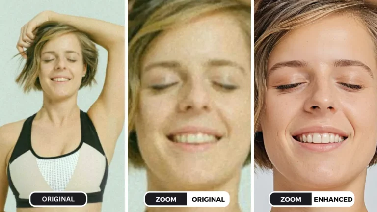 Comment rendre une image plus claire du visage d'une fille en gros plan