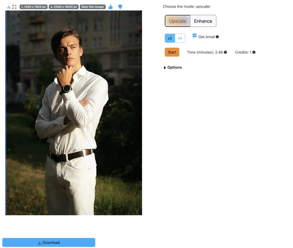 capture d'écran de l'image téléchargée par SuperID
