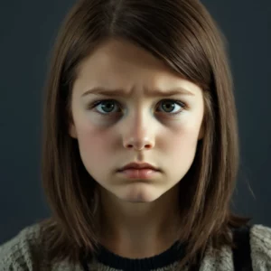 Taglio di capelli a caschetto di una bambina