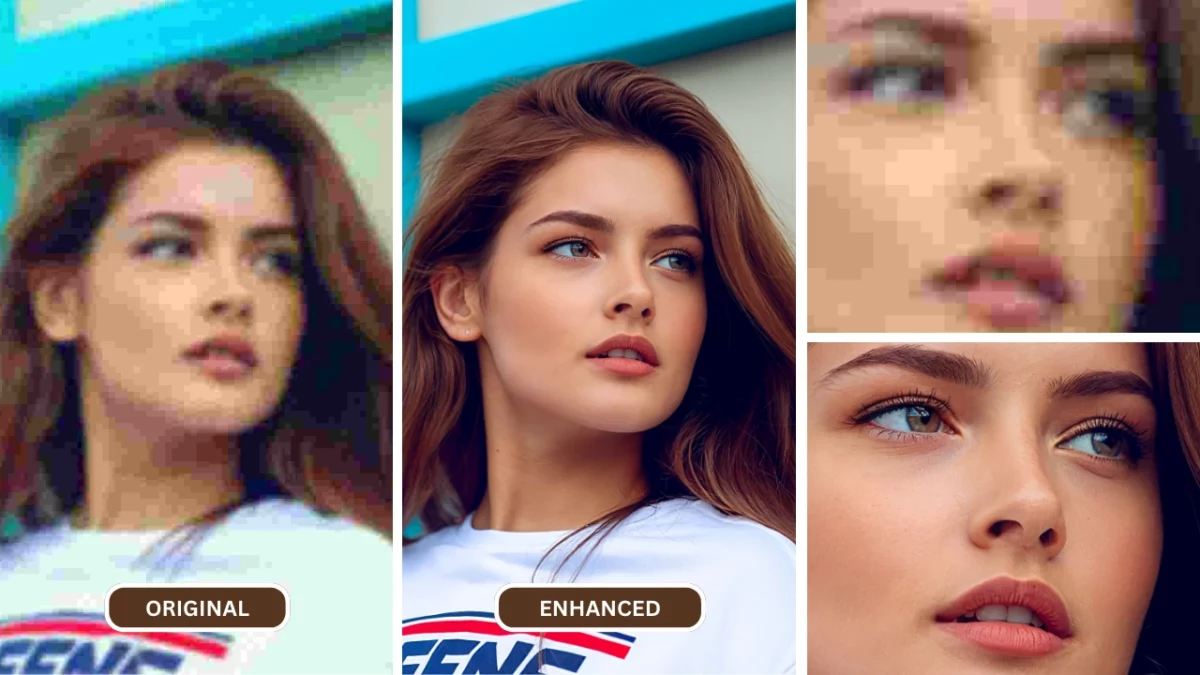 AI Face Upscaler: Verbessern Sie die Qualität von Fotos mit KI